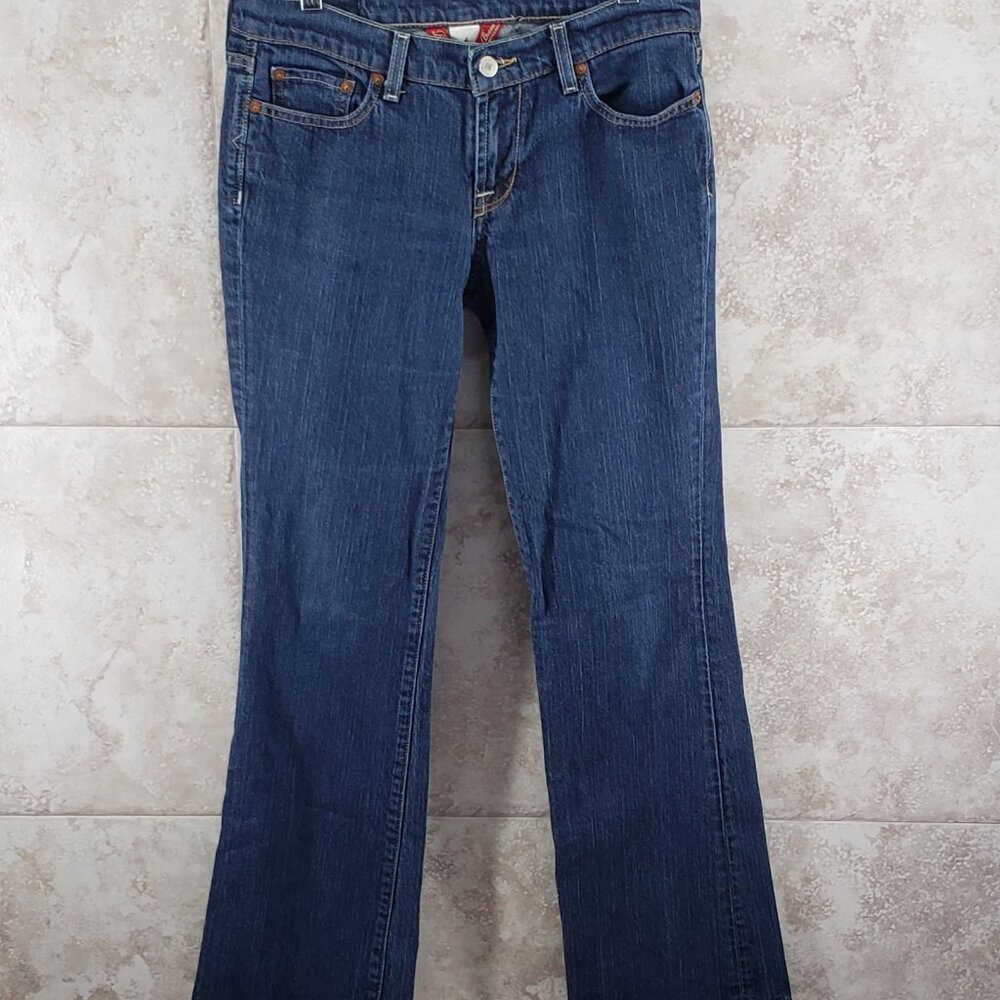Dark Wash Flared Lucky Brand Jeans by Gene Montesano Sweet N Low Size 6/ 28 Reg